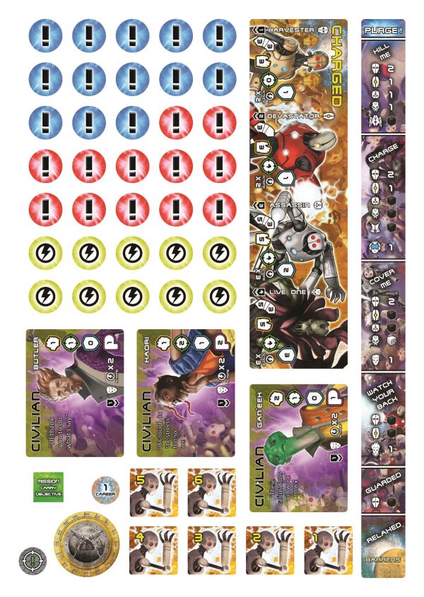 Core Space Boards and Counters