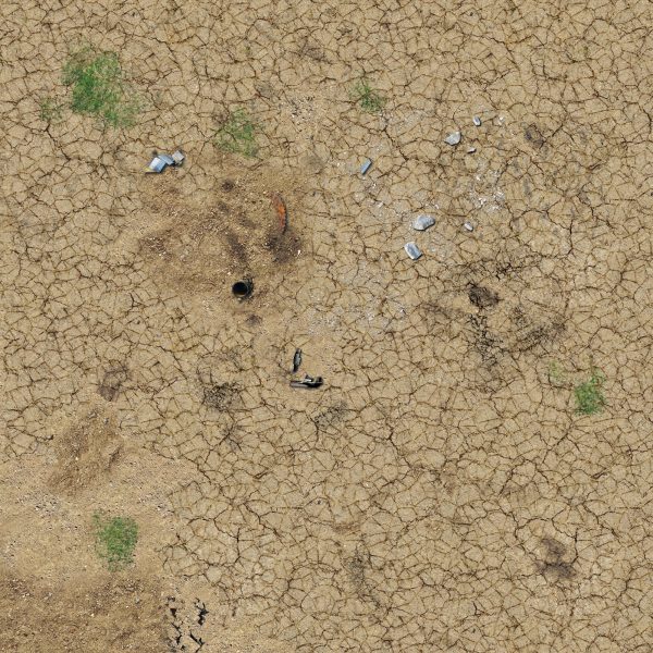 Desert Wasteland Gaming Mat
