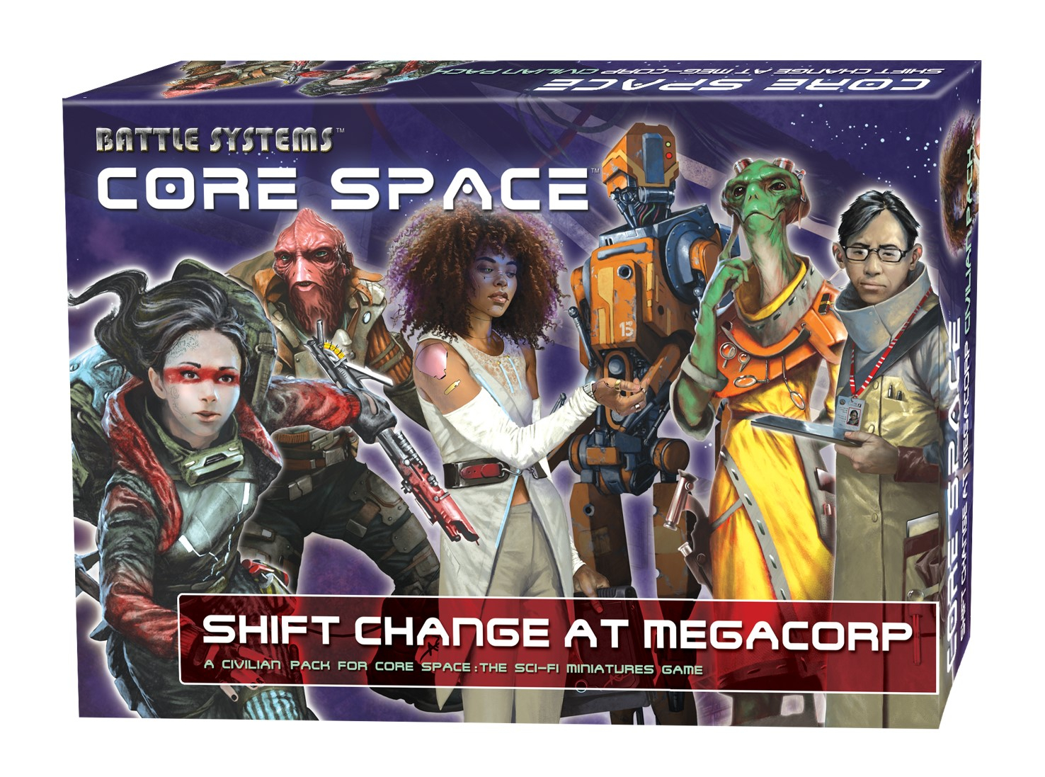 Shift Change at MegaCorp Box Shot