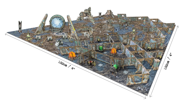 4×4 Alien Catacombs Bundle