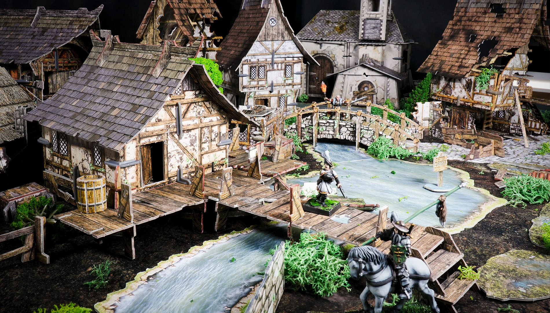 Modular Mordheim Terrain