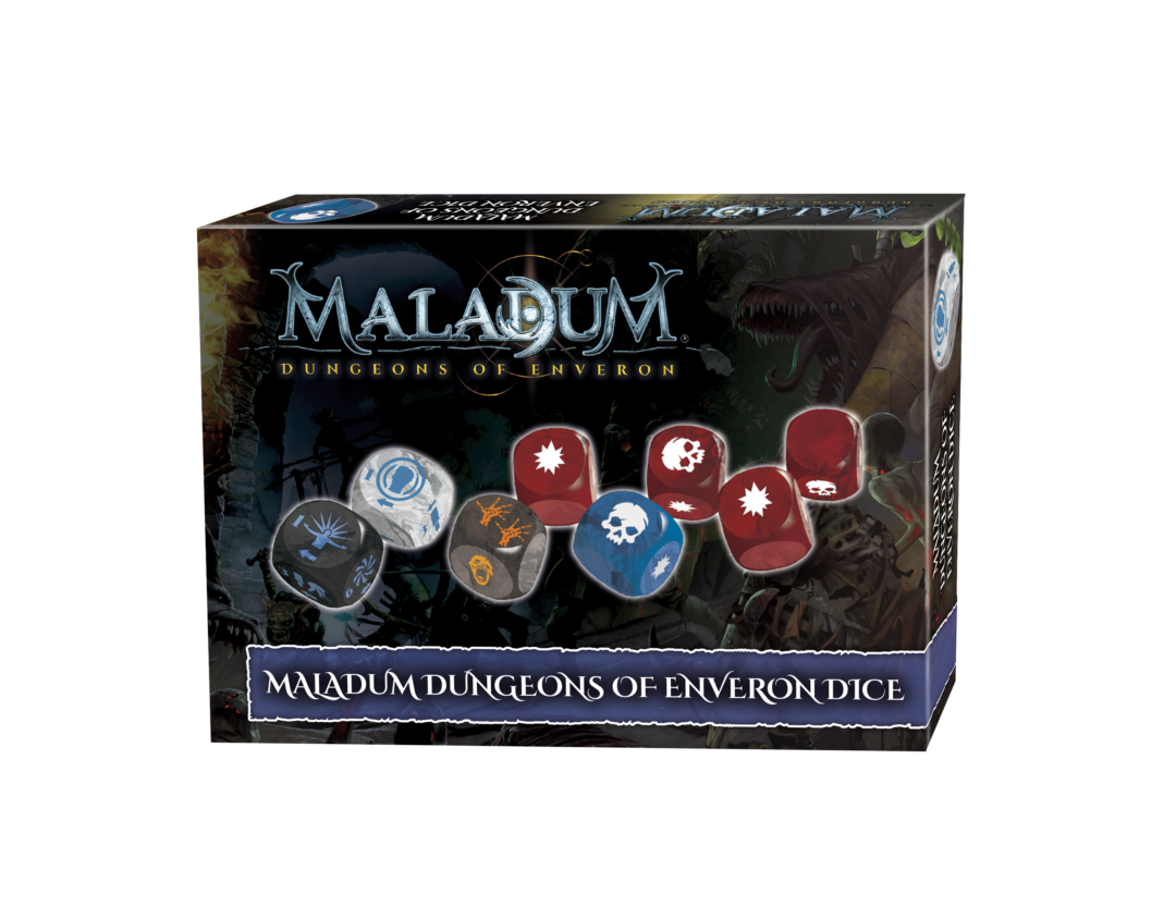 Maladum: Dungeons Of Enveron Dice