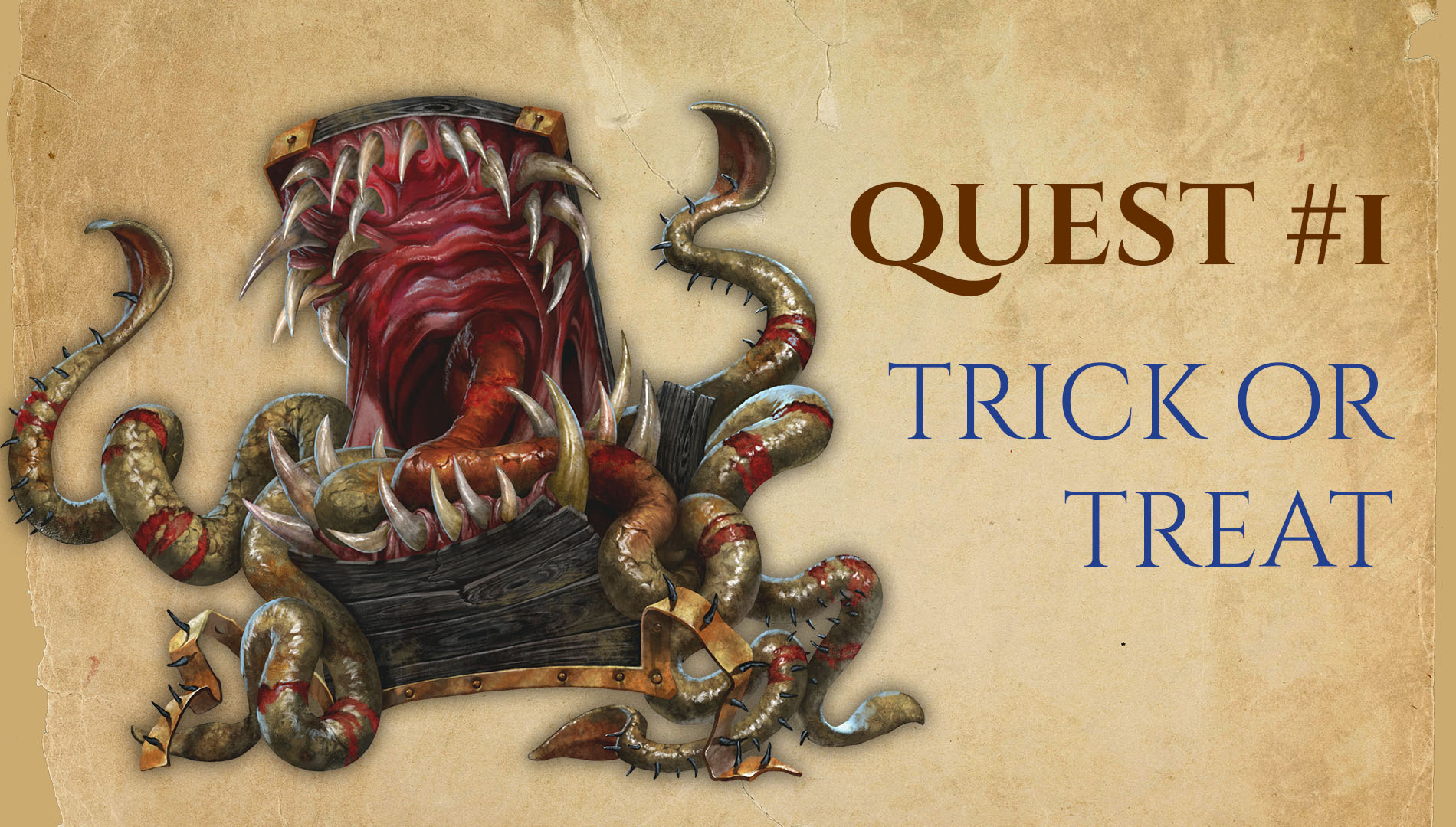 Quest #1 trick or treat