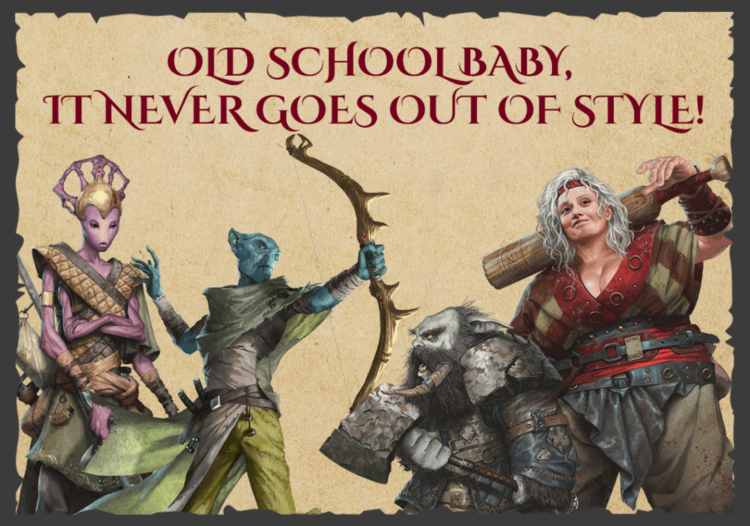 Old School Baby, It Never Goes Out Of Style!