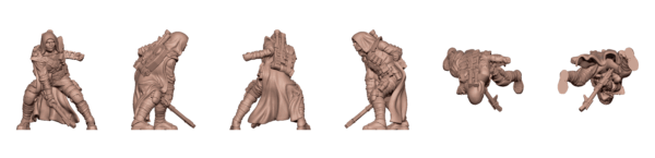 Black Star Rising – Sci-fi Civilian STL Pack