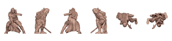 Lope, Human Scavenger – Sci-fi Civilian STL