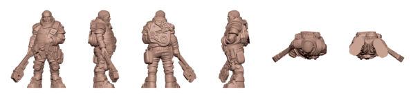 Black Star Rising – Sci-fi Civilian STL Pack