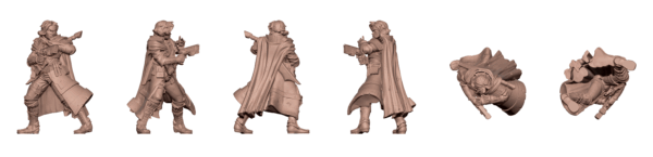 Wanted Dead or Alive – Sci-fi Bounty Hunter STL Pack