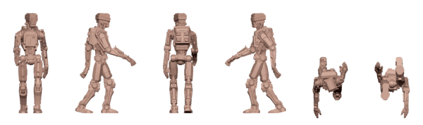 Shift Change at MegaCorp – Sci-Fi Civilian STL Pack