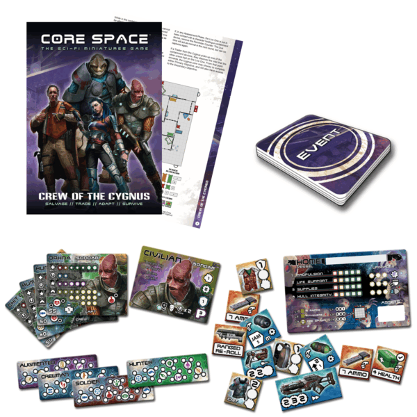Crew of the Cygnus – Sci-Fi Mercenary STL Pack