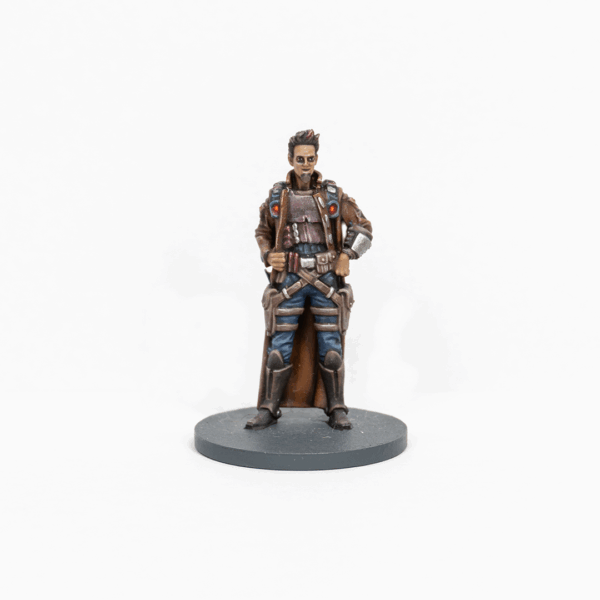 Zed, Human Gangster – Sci-Fi Mercenary STL