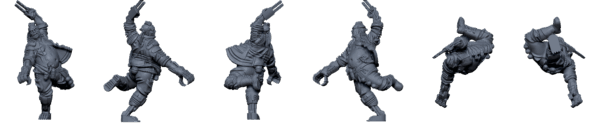 Shootout at Zed’s – Sci-Fi Gang War STL Pack