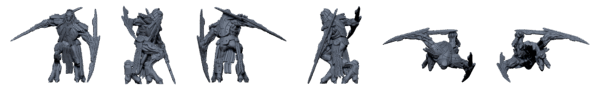 Fury of the Insane God – Sci-fi Alien STL Pack