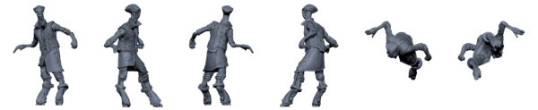 Citizens of the Perseus Arm – Sci-Fi Civilian STL Pack