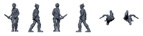 Shootout at Zed’s – Sci-Fi Gang War STL Pack