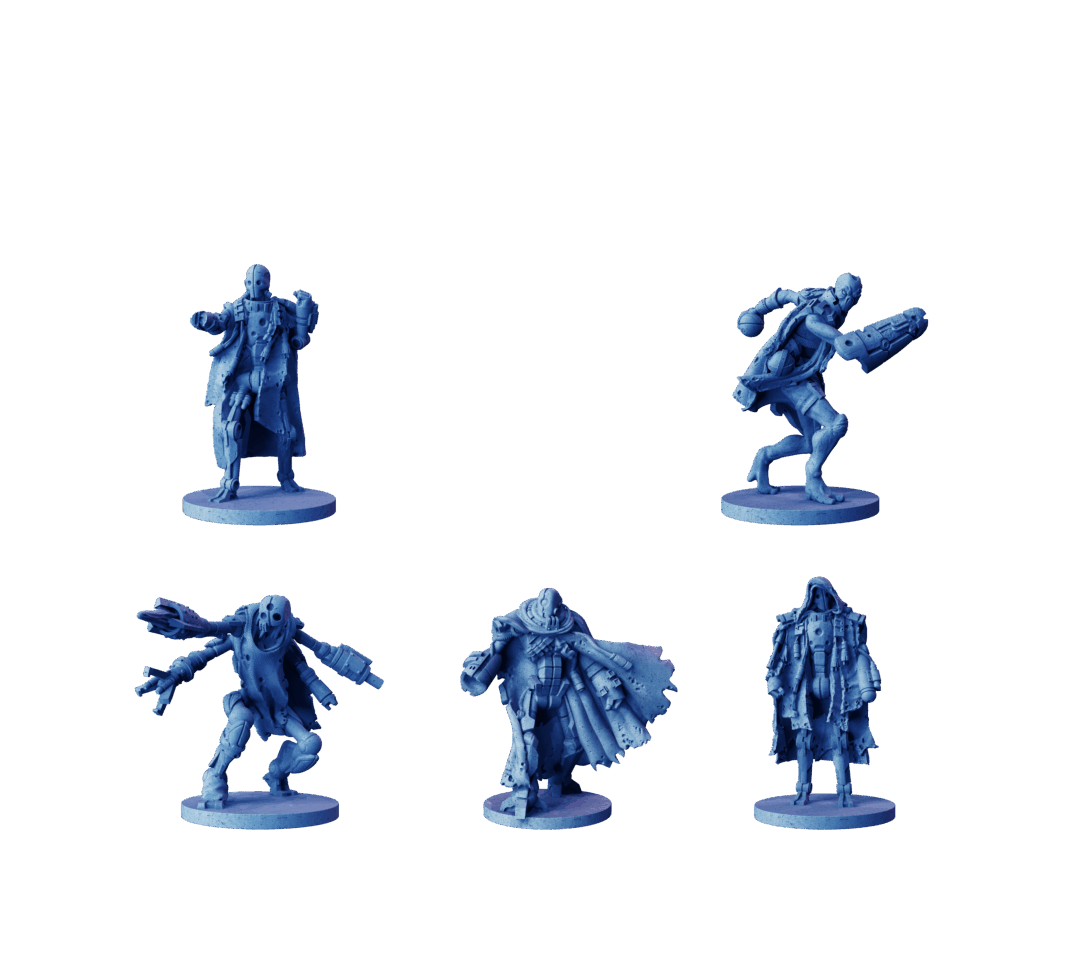 STL Files for 3D Printing Miniatures