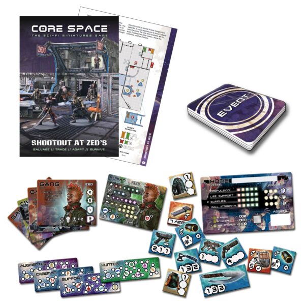 Shootout at Zed’s – Sci-Fi Gang War STL Pack