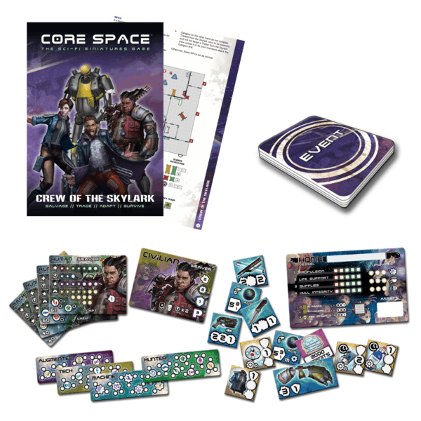 Crew of the Skylark – Sci-Fi Mercenary STL Pack