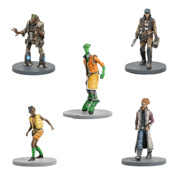 Citizens of the Perseus Arm – Sci-Fi Civilian STL Pack